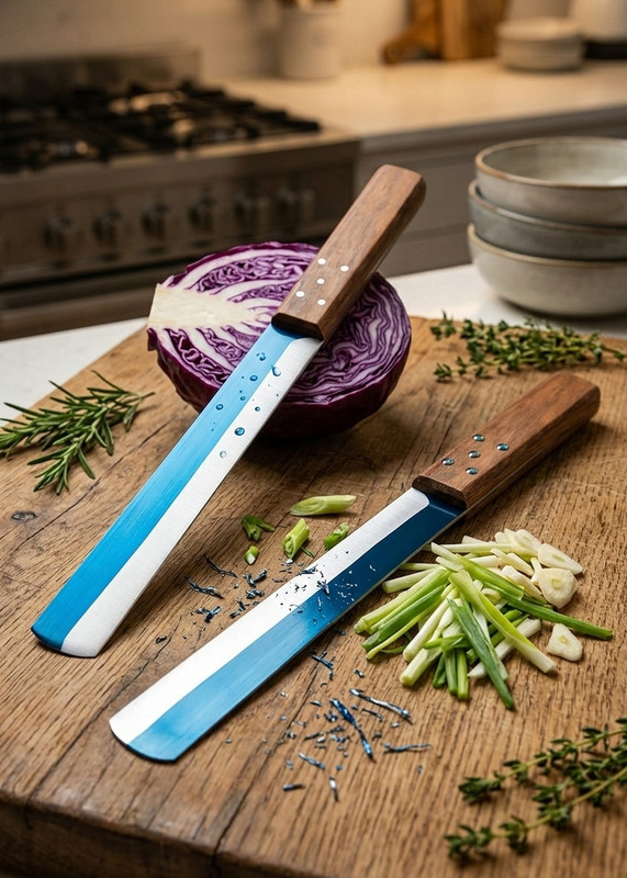 Aanchal Tejdhar 2 Pc Carbon Steel Knife Set Kitchen Knife | Hotel Knife | Fruit