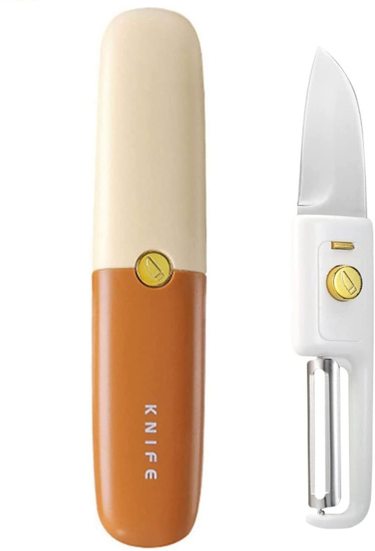 Urmili Multifunctional Fruits Vegetable Peeler Cutter for Quicker Peeling Knife Cam