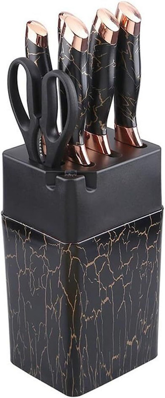 SARVANGAH 1 Pc Stainless Steel Knife Set Non-Stick Non-Slip Sharp SS Kitchen Knife Set with Storage for Home, Restaurant