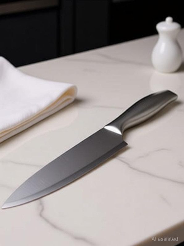 AVINYA 1 Pc Stainless Steel Knife Heavy Duty Stainless Steel Chefs's Kitchen Knife