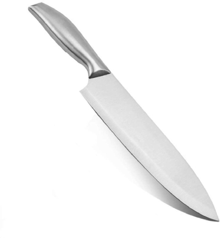 ShopiMoz 1 Pc Stainless Steel Knife Chef Knife 8-inch Stainless Steel Blade, Perfect for Meat, Vegetables, & Fruits