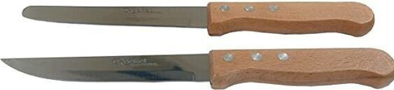 Rocket 2 Pc Stainless Steel, Wood Knife Set