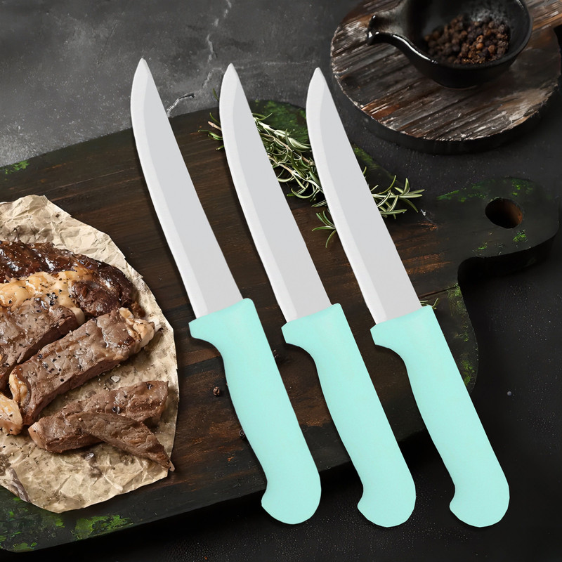 APAROKSHA 1 Pc Stainless Steel Knife APAROKSHA 3 Pcs Kitchen,home, Chopper Knife Set Stainless Steel Sabzi Cutter