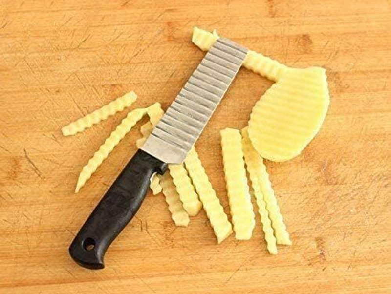 Sajani Enterprise 1 Pc Stainless Steel Knife CrispCut Wavy Knife