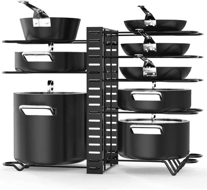 TrendsSales Containers Kitchen Rack Cast Iron stand5