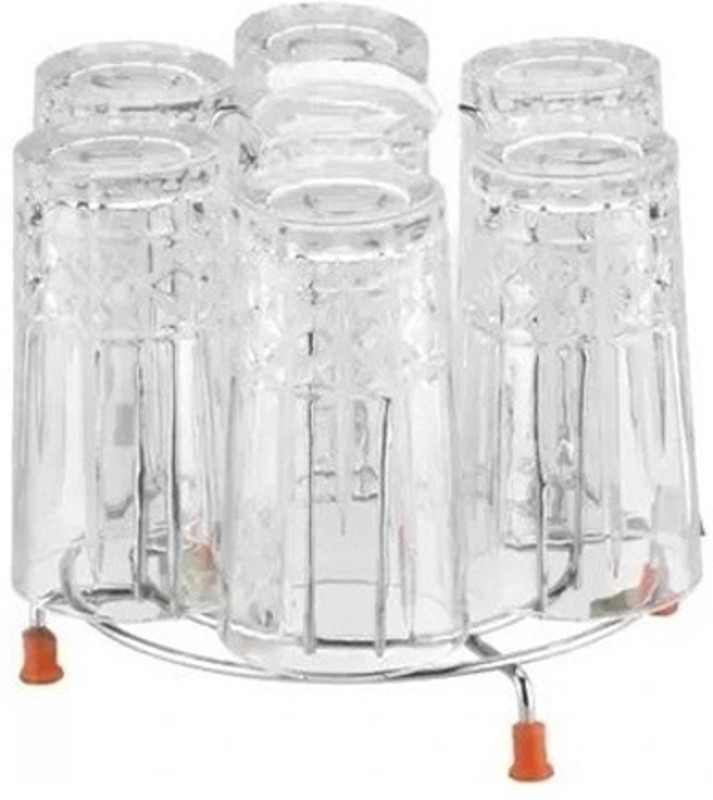 AVROSPN Stainless Steel Glass Holder Stand with Anti-Slip Base for Kitchen Stainless Steel Glass Holder