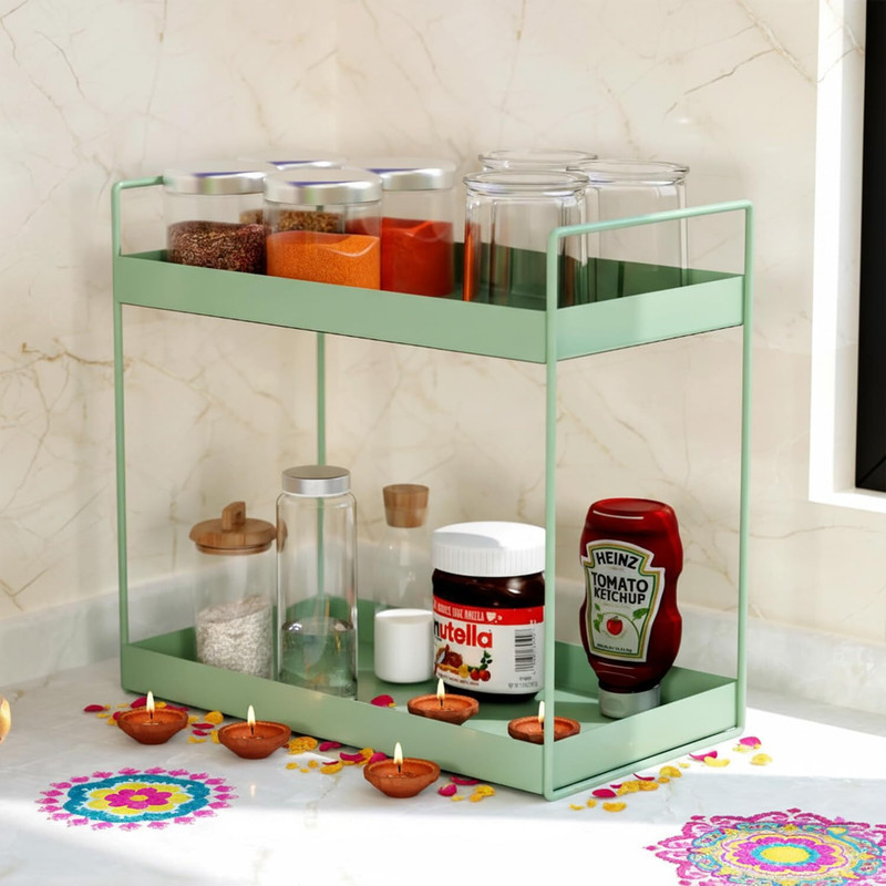 Home Stylish Utensil Kitchen Rack Iron