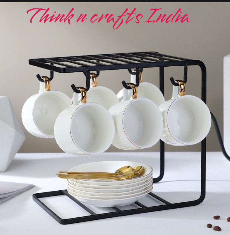 think n crafts Cup Kitchen Rack Iron
