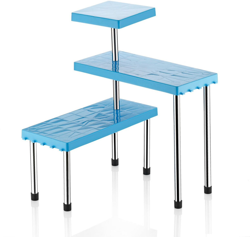 Umax Multipurpose Storage Rack Organizer, Plastic Shelf Stand for Kitchen, Office Plastic Kitchen Trolley(DIY(Do-It-Yourself))