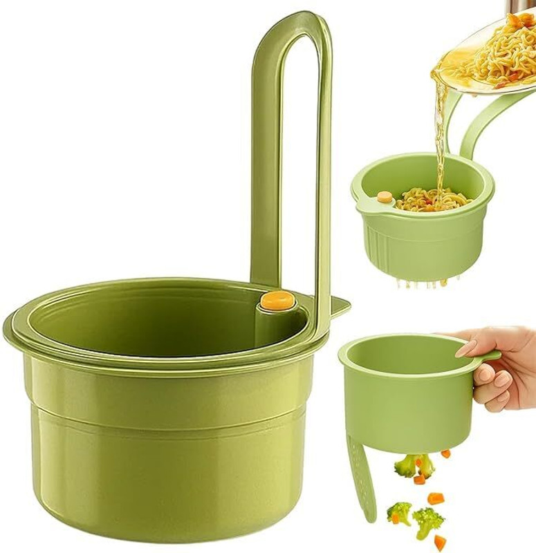 MEKQO Kitchen Sink Strainer Basket, General-Purpose Self-Cleaning Sink Strainer Basket Strainer(Multicolor Pack of 1)