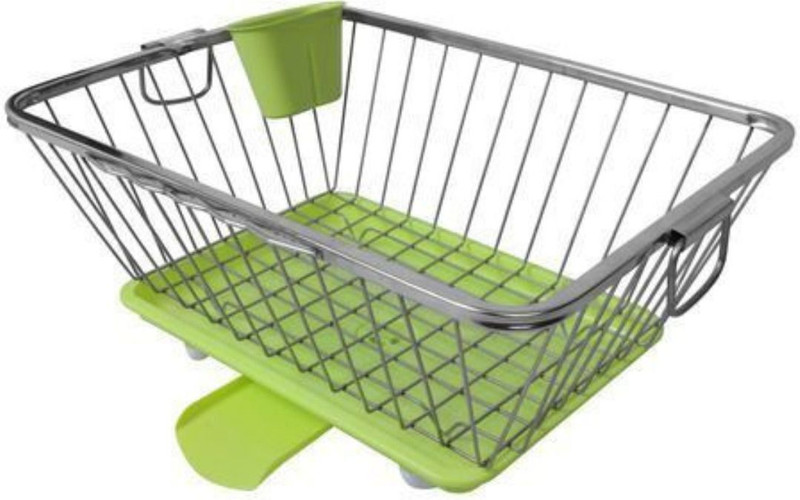 Hariom Dish Drainer Kitchen Rack Steel