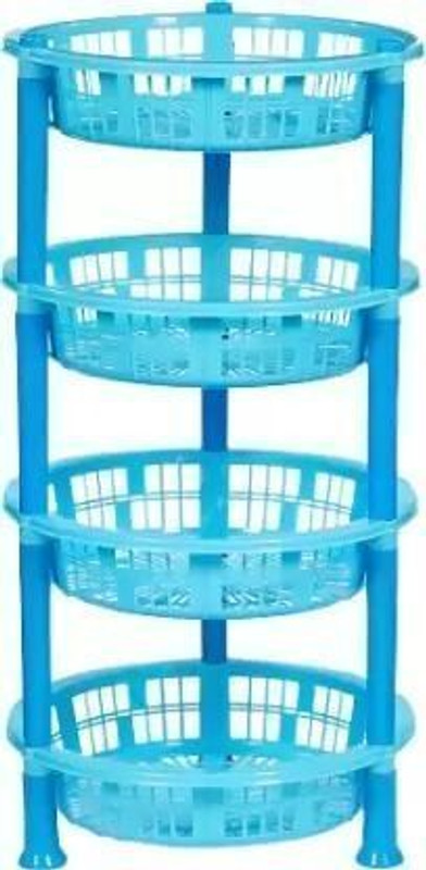 Cookzella Fruits/Vegetables Kitchen Rack Plastic
