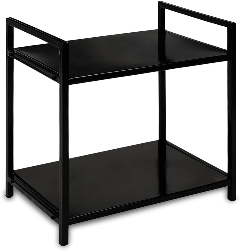 Knotify Containers Kitchen Rack Iron Metal Microwave Stand for Kitchen/2-Tier Storage Rack/Microwave Oven Rack/