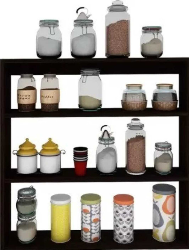 Expro Containers Kitchen Rack Wood