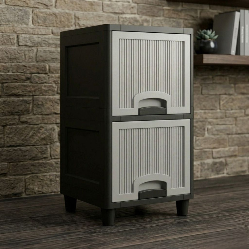JAINPET Containers Kitchen Rack Plastic Premium Plastic Storage Cabinet Design