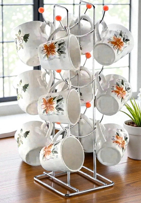 Freekers Cup Kitchen Rack Steel S-Cup Stand_D