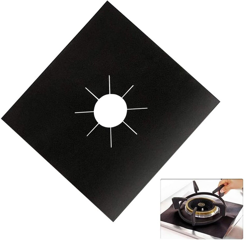 Ever Mall EM_Burner cover Heavy duty gas range protector Trivet(Pack of 2)