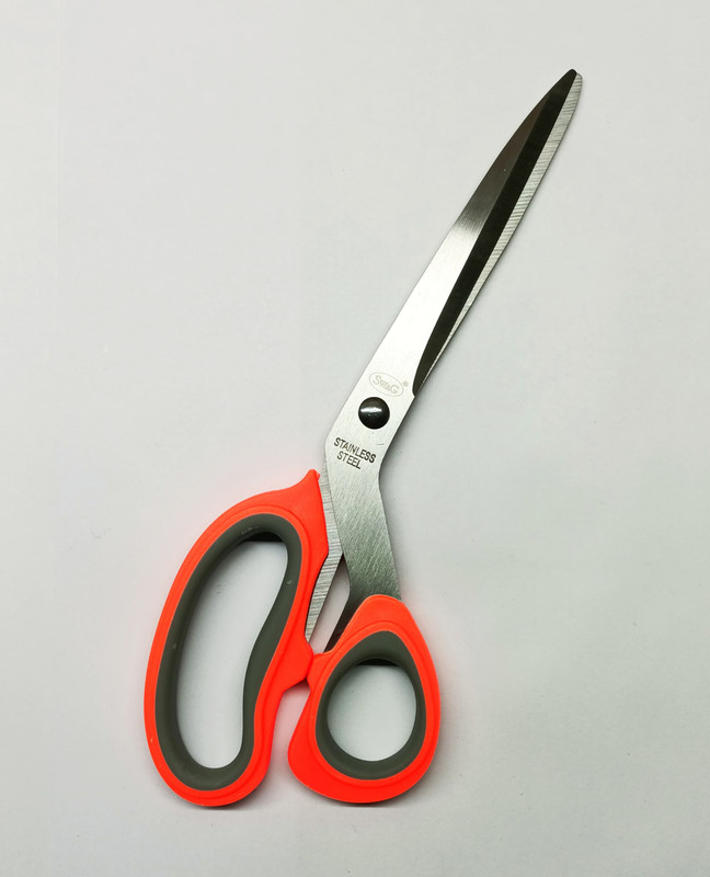TOM 10" Long Multipurpose, Rust Free Stainless Steel All-Purpose Scissor(Black, Pack of 1)