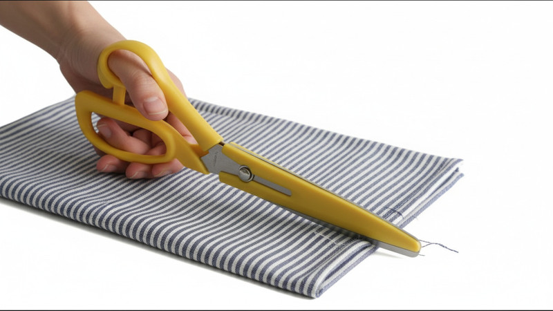 varnika lace house tailoring scissors Stainless Steel All-Purpose Scissor(Yellow, Pack of 1)