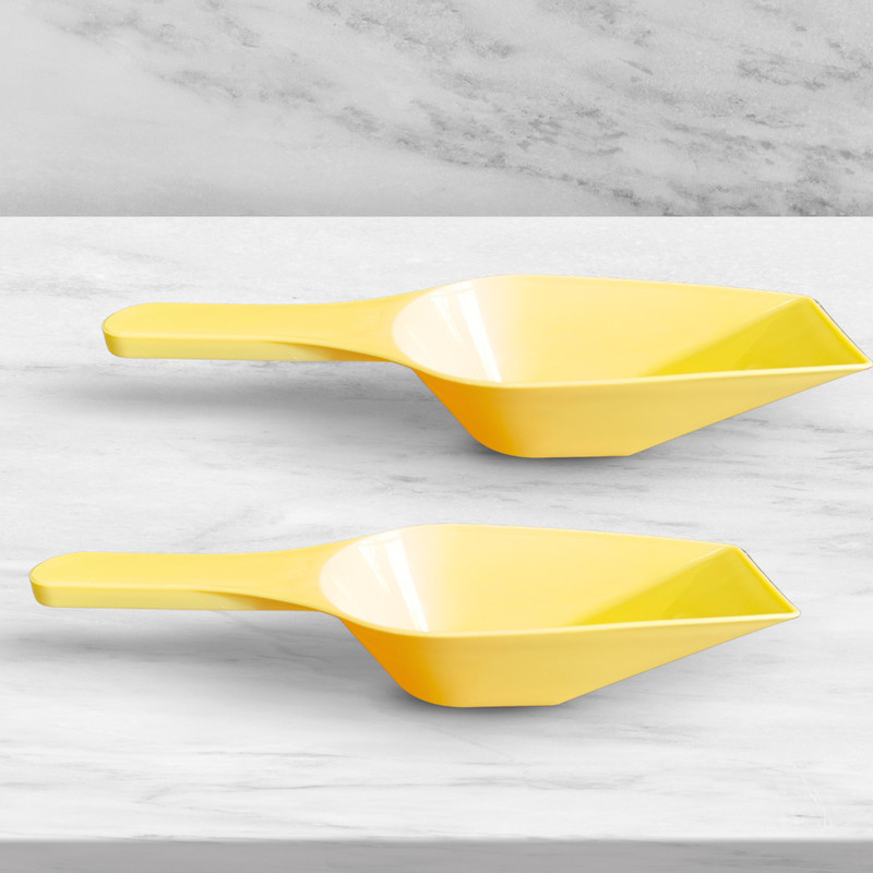 Nityam Products Yellow Scoop Spoon Kitchen Scoop