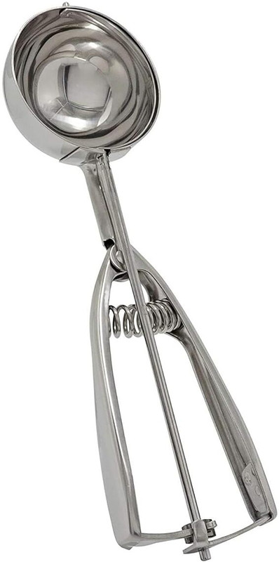 Vinishq Stainless Steel Ice Cream Scoop| Heavy-Duty Dessert Serving Spoon Kitchen Scoop
