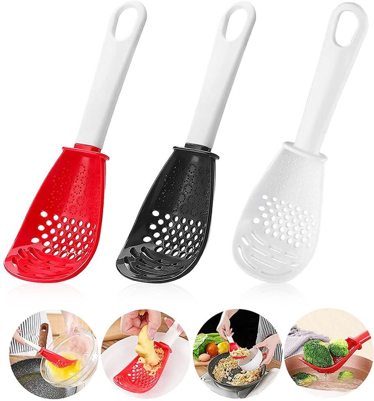 HANNEA Multifunctional Kitchen Cooking Spoon Kitchen Scoop