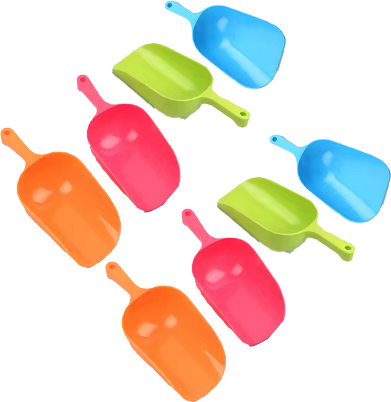 MOSKLIN Aata Lifter & Spices Lifter Scoop For Grocery, Grains Multicolour Pack of - 2 Kitchen Scoop