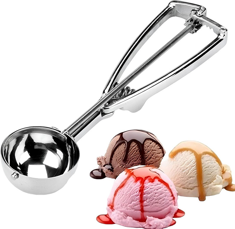 RCEENTERPRISE Best Stainless Steel Ice Cream Scoop /ice cream scooper ,kitchen tools,Easy Kitchen Scoop