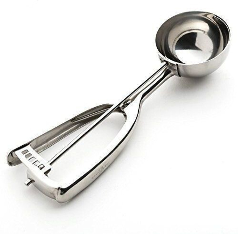 SEASPIRIT Ice-Cream Scoop Stainless Steel Ice-cream Spoon (Pack of 1) Kitchen Scoop