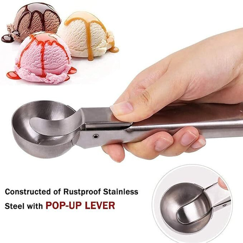 Coco Kitchen Ice Cream Scoop Trigger Kitchen Scoop
