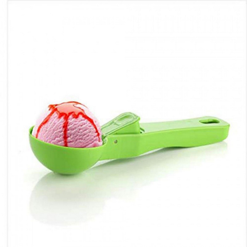 Qexle Plastic Ice Cream Scoop - Easy Grip and Lightweight for Ice Cream Serving Kitchen Scoop