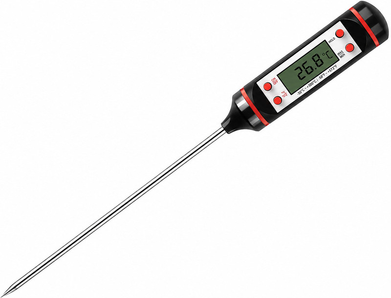 TechnoQuery Instant Read Thermocouple Thermometer with Fork Kitchen Thermometer