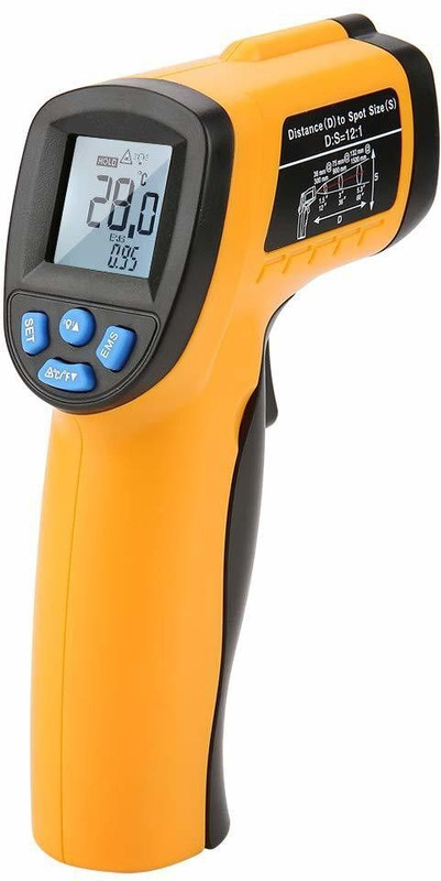 Real Instruments -50 To +550 Non Contact Cooking Food Oil Temperature For Instant Read Thermocouple Kitchen Thermometer