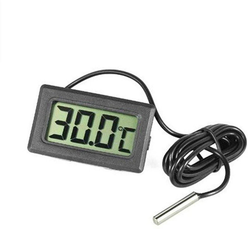 GoodsBazaar Digital Thermometer Temperature Sensor Fridge Freezer Thermometer (White) Instant Read Thermocouple Kitchen Thermometer