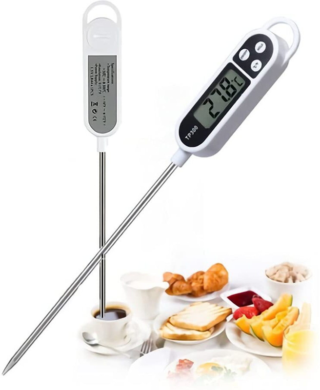 DYTOOLS Digital Electronic Plastic Meat Thermometer for Kitchen Instant Read Thermocouple Kitchen Thermometer