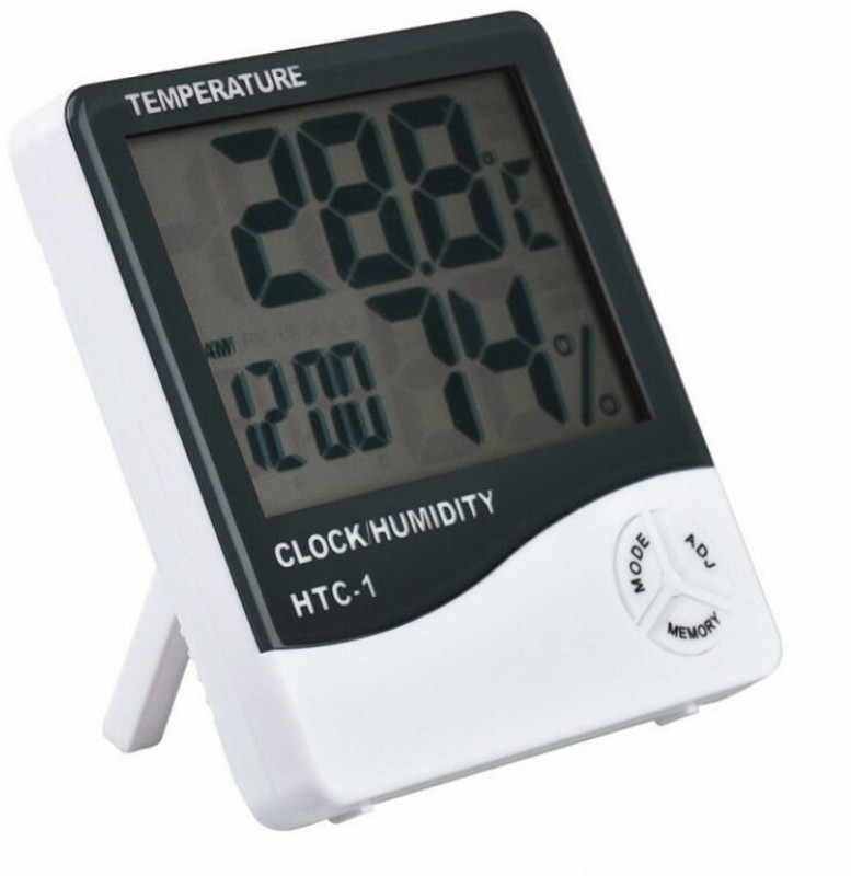 Apex Labs High Precision Large Screen Electronic Indoor Temperature, Humidity Thermometer Touch Free Kitchen Thermometer