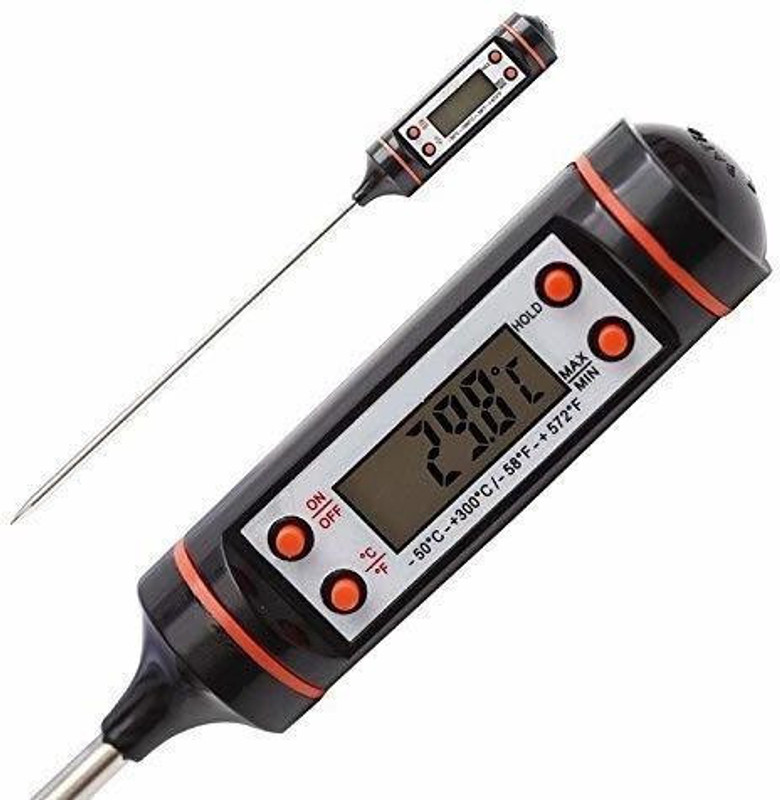 DR YONIMED Digital Fast Sensor Long Probe Food Thermometer Cooking/Meat/BBQ Instant Read Thermocouple Kitchen Thermometer
