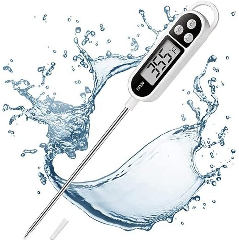 Tech Inspire Digital LCD Cooking Food Meat Probe Kitchen BQB Thermometer Test Pen TP-300 Instant Read Thermocouple Kitchen Thermometer