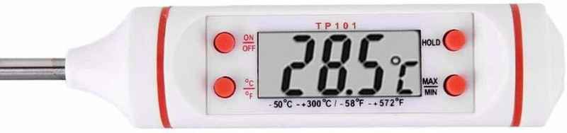GoodsBazaar e Digital Food Temperature Plastic Thermometer Tester (Off White) Instant Read Thermocouple Kitchen Thermometer