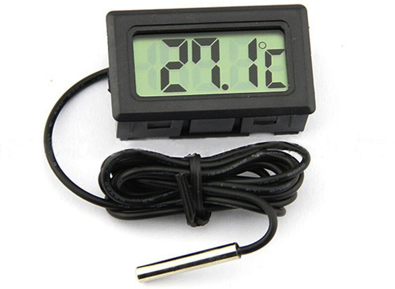 GoodsBazaar LCD Electronic Fish Tank Water Detector Thermometer Instant Read Thermocouple Kitchen Thermometer