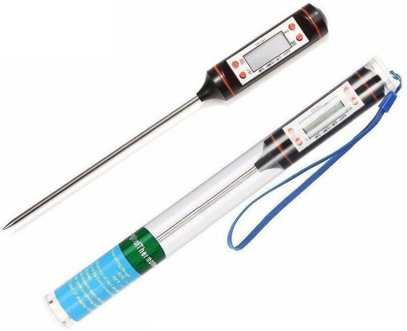 Sueriv Kitchen Food Thermometer Meat/Drink/Liquid/BBQ/Wine Thermometer Instant Read Thermocouple Kitchen Thermometer