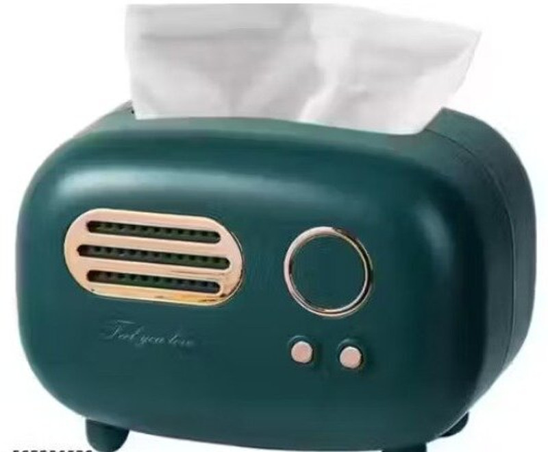 MAYRAKITCHEN Vintage Retro Tissue Box Holder Analog Kitchen Timer