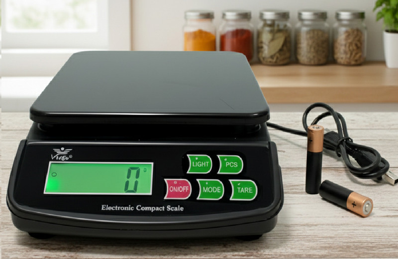 WEIGHOUSE 10 Kg High Precision, Fast Response Sensor, Kitchen scale With 1 year Warranty Digital Kitchen Timer
