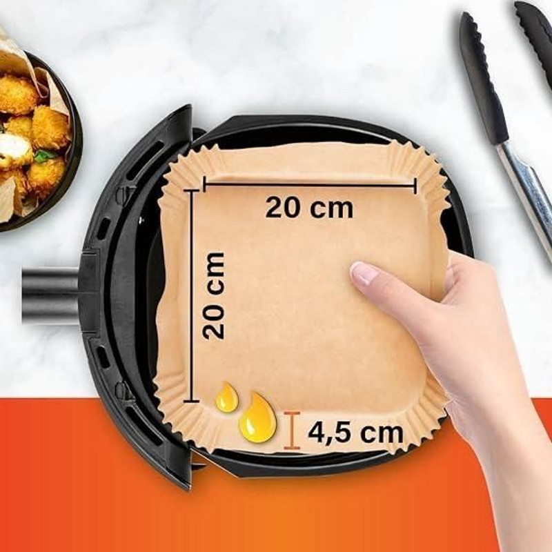mystical enterprise 92 pcs Oil Proof Parchment Sheets Round Analog Kitchen Timer