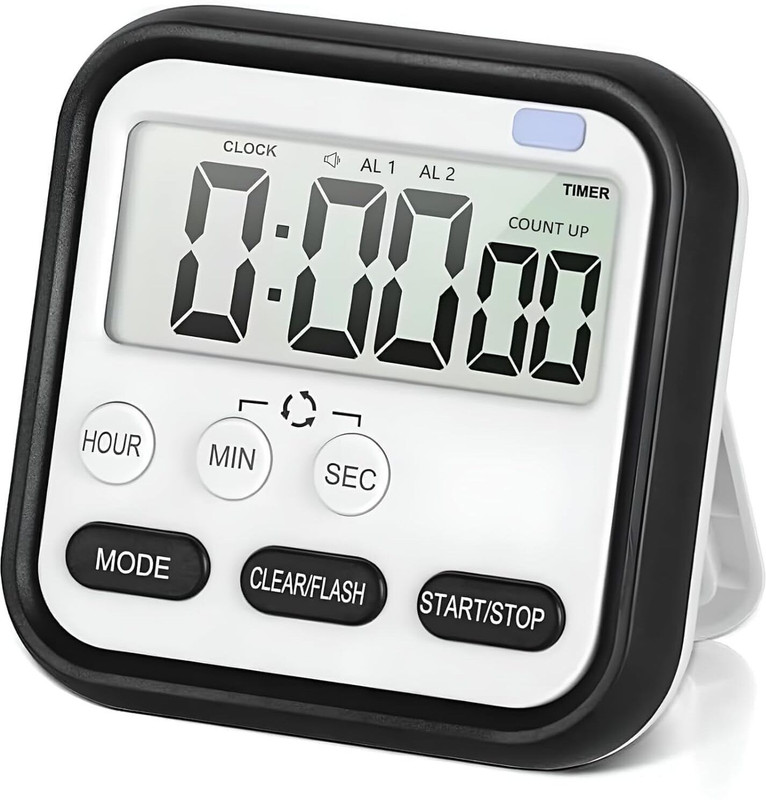 Pazaro Magnetic Digital Alarm Clock Ghadi Timer Watch For Cooking Students Exercise Digital Kitchen Timer