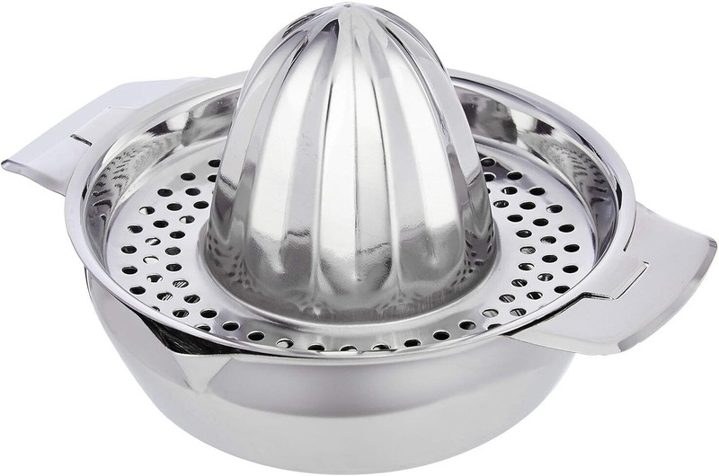 MINDKING Stainless Steel Lemon Orange Juice Maker Manual Machine Hand Juicer for Fruits Analog Kitchen Timer