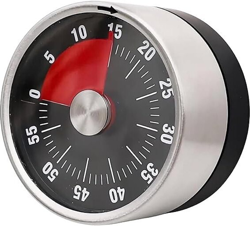 KGBTREADS 8789 Analog Kitchen Timer