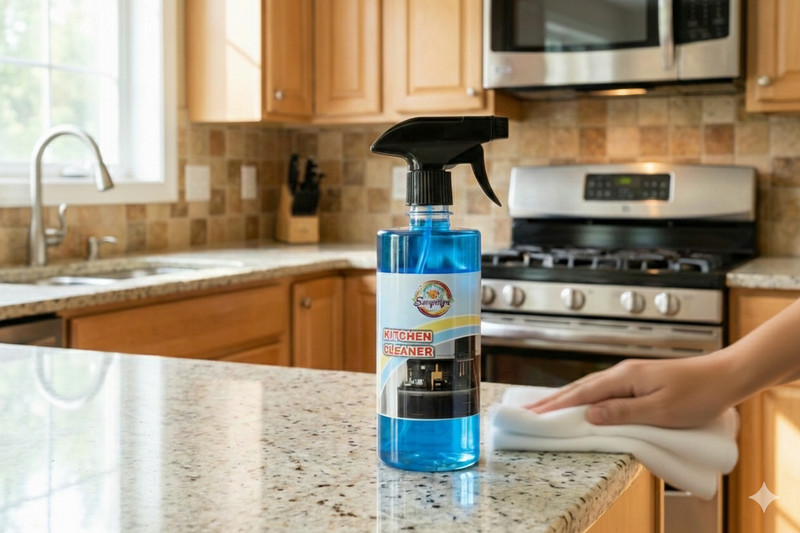 SANPRIYA Kitchen Cleaner | Counter Tops, Walls & Cabinets Analog Kitchen Timer