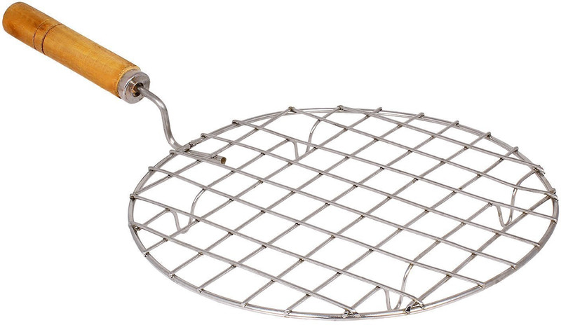 MAXSUN Multi Cooking Papad Jali Roti Grill Phulka Chapati Roaster BBQ Mesh m26 5 kg Roaster(Silver)
