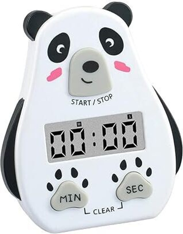Takositio (White) Digital Kitchen Timer Magnetic Cooking Timer with Large LCD Digits Digital Kitchen Timer